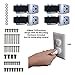 4 Anti-Tip TV And Furniture Straps High Strength Adjustable None Slip Up To 80