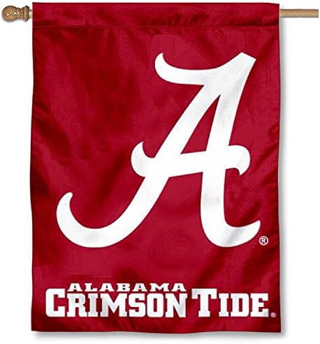 Amazon Com University Of Alabama A Logo House Flag Banner