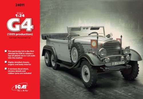 ICM Models G4 German Personnel Car 1935 Production Building Kit