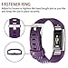 POY Replacement Bands Compatible for Fitbit Charge 2, Classic Edition Adjustable Sport Wristbands
