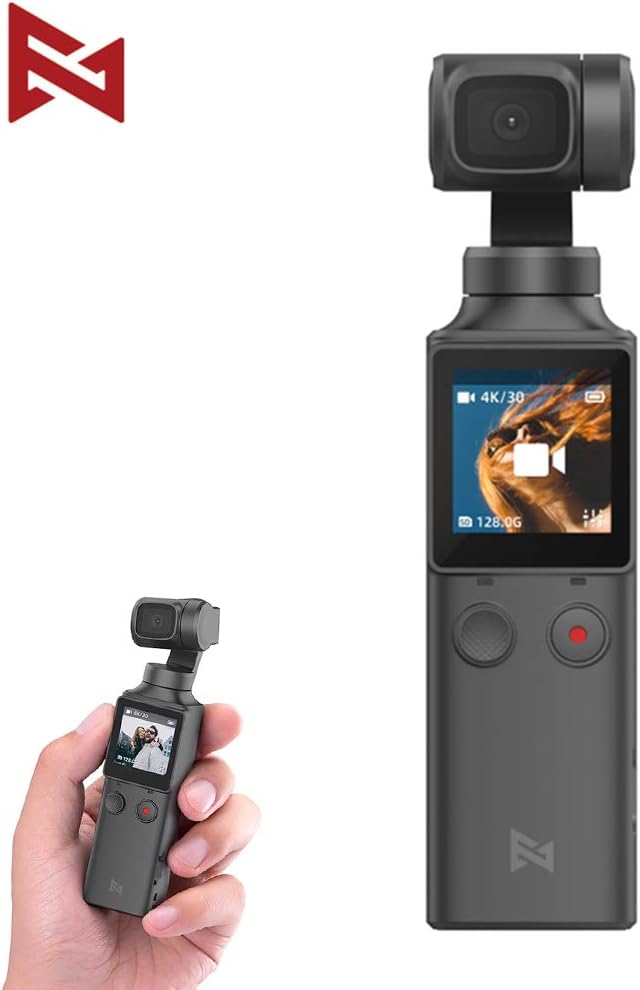 FIMI GH3 Handheld Gimbal Camera Stabilizer PALM 3-Axis 4K HD 120g Ultra Light 128° Wide Angle Smart Track Built-in Wi-Fi Control