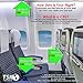 Travel Safety Kit | Refreshed Traveler | Reusable Clear Carrying Case | TSA-Compliant | Trips, Travel, Plane Rides | Travel Must | Travel Essential