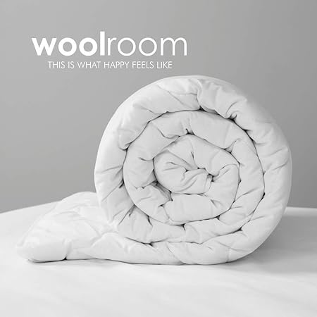 Singolo Larghezza 137 Cm X Lunghezza 200 Cm Lavabile Peso Medio Naturale Con Esterno 200 Fili Biologico Woolroom Piumino Singolo In Lana Inglese 8 12 Tog Piumini E Copripiumini Piumini