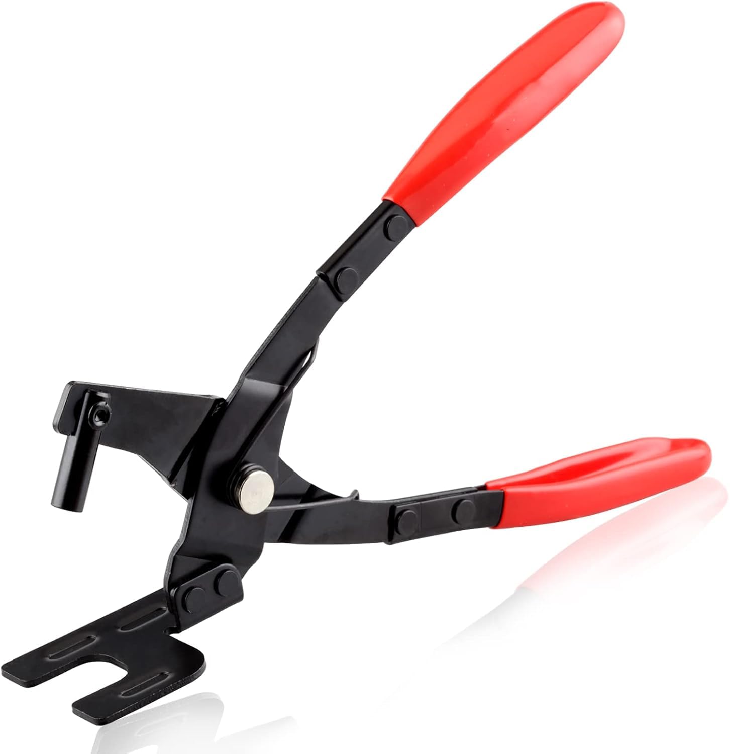 Uadme Exhaust Hanger Removal Tool, 11 inch Exhaust Rubber Bracket Clamp Pliers, Vehicle Maintenance Plier for Automotive, Car Rubber Pad Plier Puller Tool for Automotive Repairs