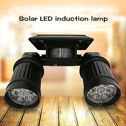 Solar Motion Sensor Light, Gracetop 400-Lumens Bright 14 LEDs Spotlight 14W Solar Lights Outdoor Wireless Security Lighting for Porch Patio Garden Solar Powered Lights - Thumbnail 2