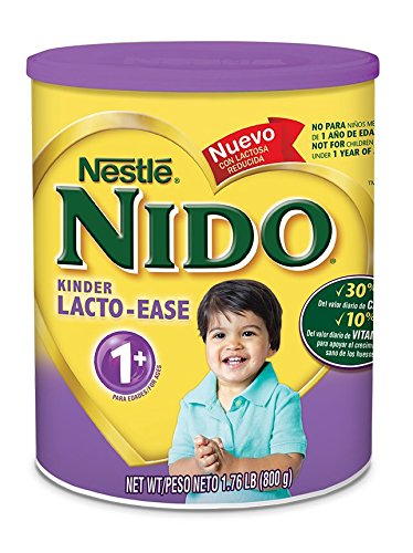 UPC 028000934873, Nido Kinder Lacto-ease 1+ Reduced Lactose Fortified Powdered Milk Beverage, 28.1 Ounce