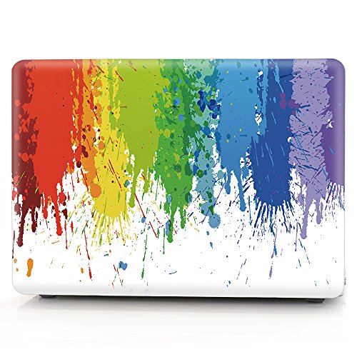 Basus(TM) MacBook Pro Retina 13 Inch Decal Laptop Model A1502/A1425 Vinyl Paster Skin Anti-Scratch Removable Colorful Sticker Cover for Apple Macbook Pro 13-Inch (Color Ink)