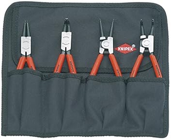 KNIPEX 00 19 56 Sicherungsringzangen-Set 4-teilig