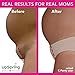 UpSpring Baby C-Panty Low Waist C-Section Recovery Underwear & Postpartum Support (Black, Small)