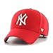 MLB New York Yankees Men's '47 Brand Bullpen MVP Cap, Red, One-Size