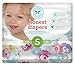 Honest Baby Diapers, Rose Blossom, Size 5 (100 Count)