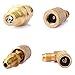 Sunsbell Car AC Air Conditioner Refrigeration Adapter Hose Auto R134A R12 Converting Fitting Adapters Set