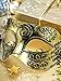 14 Pieces Unisex Retro Half Masquerade Masks Face Mask Venetian Mask for Fancy Dress Costume Party (Gold)