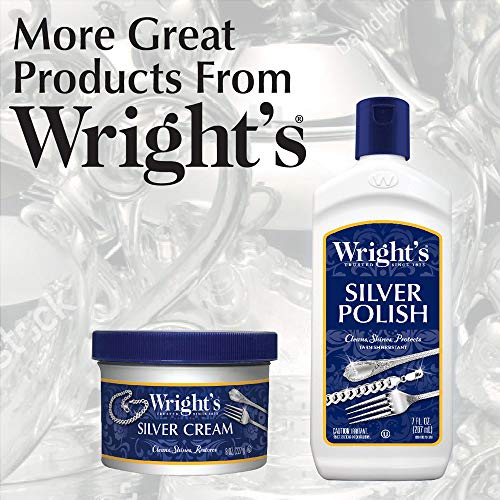 Wright's Copper and Brass Polish and Cleaner Cream 8 Ounce 2 Pack
