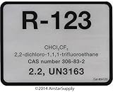 Diversitech R-123 Label (04123)