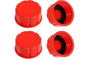 XINLIYA 4PCS 5 Gallon Gas Can Cap Replacement, Perfect Coarse Thread Lid for Vehicle Gasloine Tanks, Portable Durable Automot