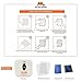 Premium Apple Watch Tempered Glass Screen Protector (Pack of 2) | Compatible with Apple Watch 38mm Series 1, 2 & 3 | Durable, Scratch-Proof & Ultra High-Clarity Screen Protector