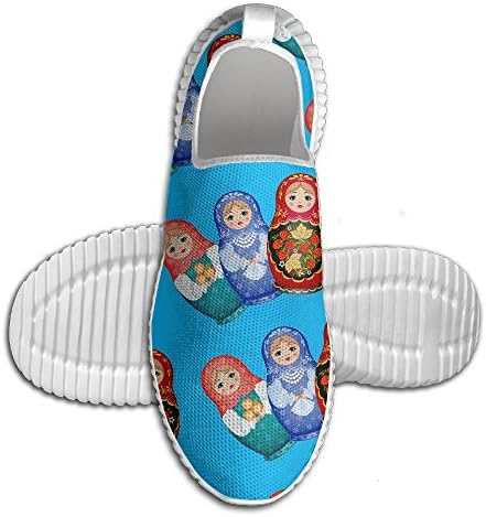 Russian Nesting Dolls Men's Slip-On Shoes Lightweight Running Sneaker