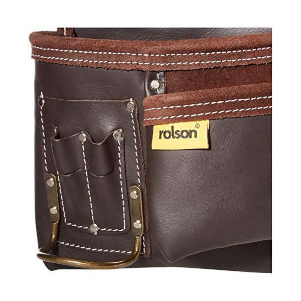 Rolson 68889 Werkzeuggürtel, doppelt, ölgegerbt – Bild 5