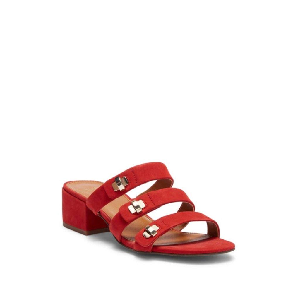 franco sarto red sandals