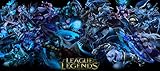 Large Gaming Mouse pad League of Legend (D5)