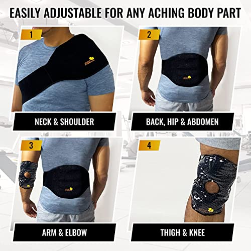 Great PraDucks Hot & Cold Packs for Injuries Reusable Heating