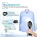 Handheld Steam Cleaner - Most Lightweight Steam Cleaner with 2 Round Brush for Stains Removal, Worked As Portable Clothes Steamer with GS70002 or GS70003 (Excluded), 3 OZ Tank Multipurpose Steamer
