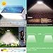 WBESEV Solar Lights Outdoor 1100 Lumens (Max) 48 LED Motion Sensor Light Aluminum Alloy Housing Waterproof Wireless for Outdoor Security Garden Yard Wall Light (48 LED Radar 2018 New Version)