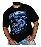 Harley-Davidson Men's Out of the Shadows Skull Short Sleeve T-Shirt, Black