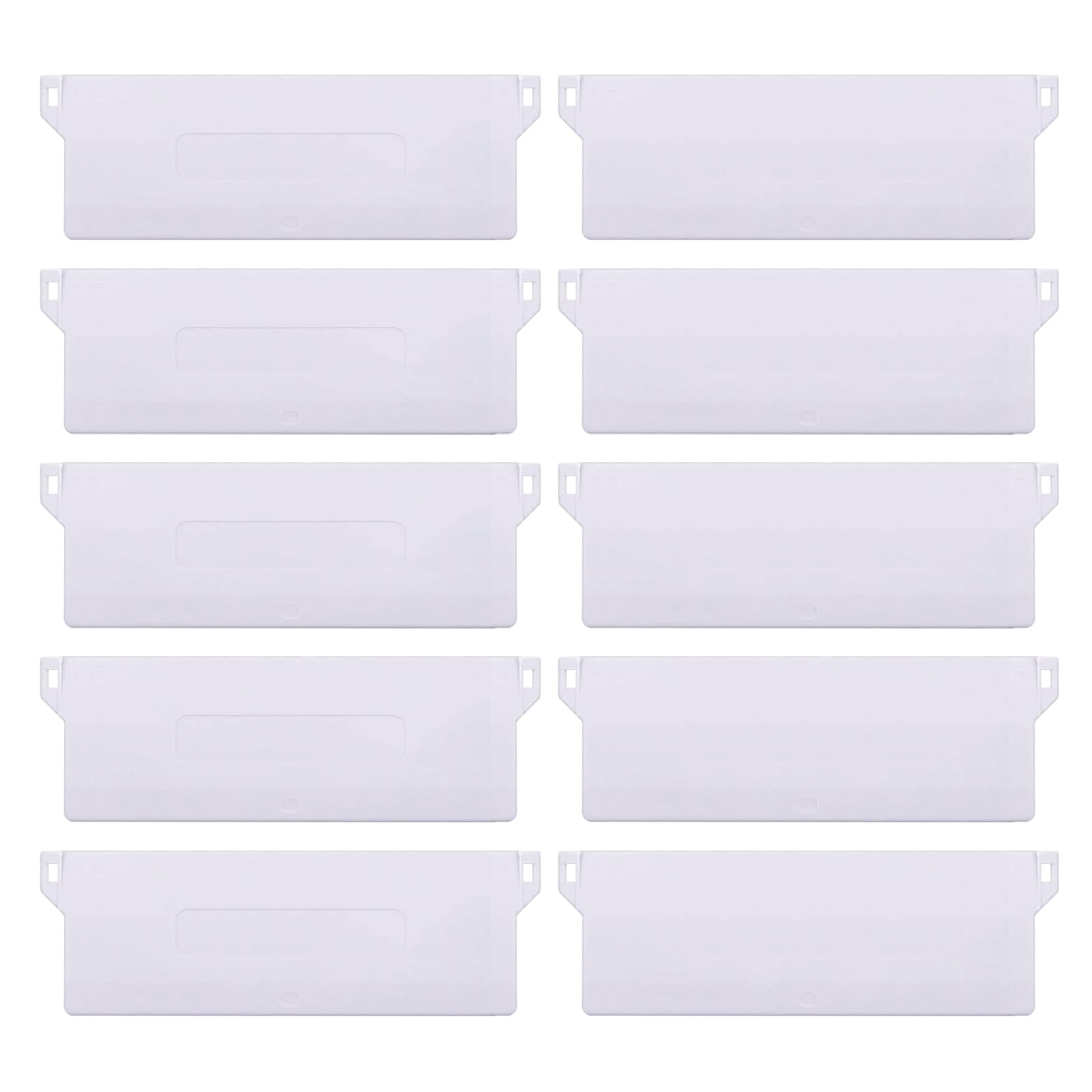 Vertical Blind Weights,10 pcs Vertical Blinds Slats Replacement Spare Bottom Weights Slats Vertical Blind Accessories for Windows Without Chain,White 127mm