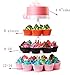 4 Tiers Round Cupcake Stands- Acrylic Glass Round Cupcake Stand- Cupcake Stand- Dessert Stand
