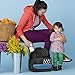 Skip Hop Forma Travel Carry All Diaper Backpack with Insulated Bag, One Size, Black