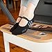 Great Soles Women's Ballet Sock , Black/Grey, One Size - comfortably fits women shoe sizes 6-10.