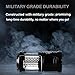 Set of 2 Emergency Lantern LED Camping Survival Lamp Hurricane Power Outage Lights Storm by LifeLight Battery Operated Indoor Outdoor Flashlight | Military Grade