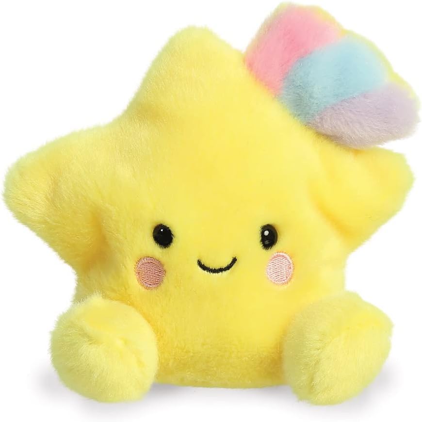Aurora Palm Pals Pisces Shooting Star 5In Soft Toy Yellow