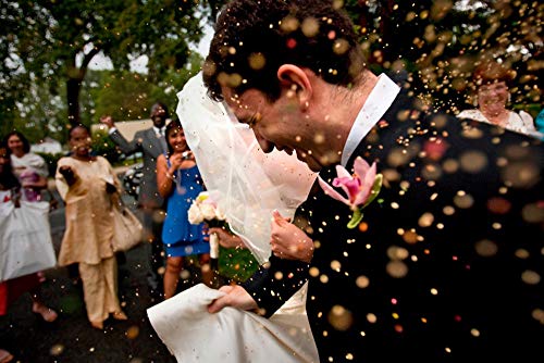 Silver Confetti 10mm Paper Confetti Circles for Party Wedding Decoration 3000 pcs
