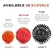 5BILLION FITNESS Pack of 3 Spiky Massage Balls,6cm,7cm,9cm, Foot Massage Balls for Feet Trigger Point Therapy Deep Tissue Muscle Soreness,Plantar Fasciitis Myofascial Release