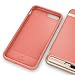 Caseology Wavelength for Apple iPhone 8 Plus Case (2017) / for iPhone 7 Plus Case (2016) - Stylish Grip Design - Coral Pink