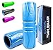 Foam Roller For Muscles by Live Infinitely-17” x 5”- Features First Ever Unique Spinal Channel- Made From High Density EVA Foam & ABS Inner Core- Best Deep Tissue Massager eBook Included (Blue)