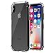 iPhone X Case, SKONYON Apple iPhone X Crystal Clear Shock Absorption Technology Soft TPU Cover Case for iPhone X (2017) - Clear