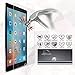 iCarez Tempered Glass Screen Protector for 12.9-inch iPad Pro 12.9 (2017 2015 Model ) Easy to Install (9H Hardness 0.33MM 2.5D)