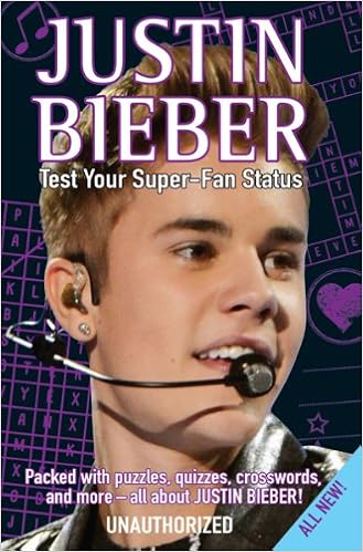 Amazon Com Justin Bieber Test Your Super Fan Status Packed With Puzzles Quizzes Crosswords And More 9781438003405 Strange Jo Books