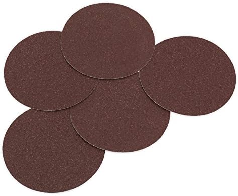 Sealey Ssd01 Sanding Disc 125Mm 80Grit Adhesive Backed Pack Of 5, Red, 125 mm