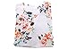 Dokotoo Womens Summer Sexy Fashion Floral Tops and Blouses For Juniors White Large