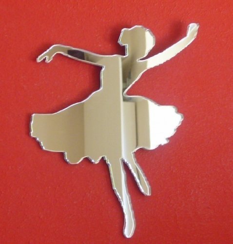 Dancing Ballerina Mirror 45cm x 37cm
