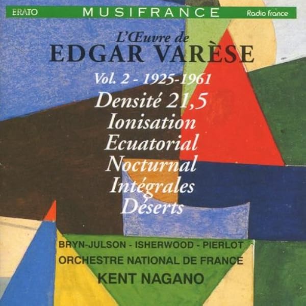 洋楽 Edgard Varese complete works of volume1 Edgard Varese, Edgard Varese, Leonard Bernstein, Nicolas Slonimsky