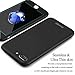 iPhone 7 Plus Case, COOLQO Ultra-thin Full Body Coverage Hard Plastic Matte [Tempered Glass Screen Protector] 360 All Round Shockproof Hybrid Cover Skin for Apple iPhone 7 Plus 5.5 Inch (Black)