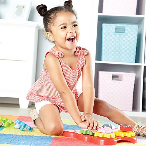 Learning Resources Build & Spin: Farm Friends, 17 Pieces