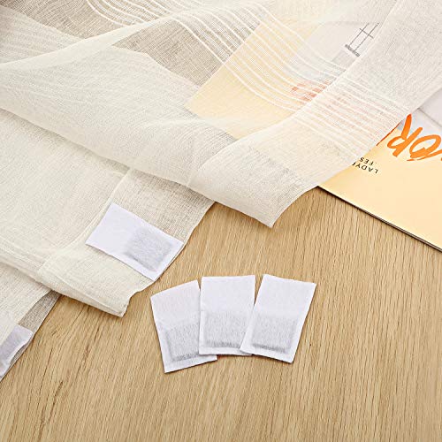 12 Pieces Lead Drapery Weights Covered Drapery Weights Square Vinyl