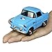 Toy Diecast Car Play Vehicles, Classic Diecast Model Cars, Old Car Models, Moving Vehicle Toys, Pull Back Action with Lights and Sounds 1:38 - iPlay, iLearn (Blue)
